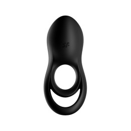 Эрекционное кольцо на пенис Satisfyer Legendary Duo, силикон, черный, Ø 2,5 см