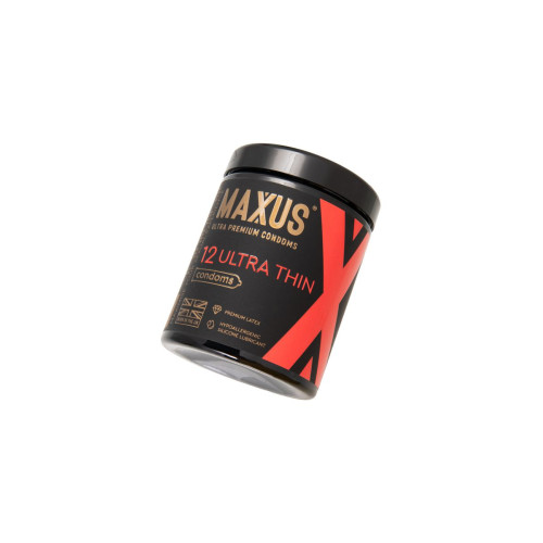 Презервативы Maxus Sensitive, ультратонкие, латекс, 12 шт.