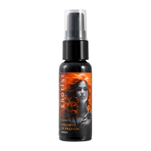 Гель Erotist с эффектом вибрации VOLCANO OF PASSION: MANGO (со вкусом манго), 25 мл