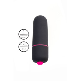 Вибропуля A-Toys by TOYFA Alli ABS пластик, черный, 5,5 см, Ø 1,7 см