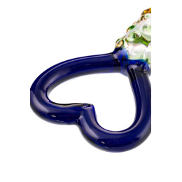 Нереалистичный фаллоимитатор Sexus Glass, стекло, прозрачный, 22,5 см