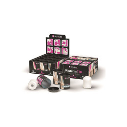 Набор мастурбаторов Mystim Mystim MasturbaTIN set, TPE, белый, 5,5 см