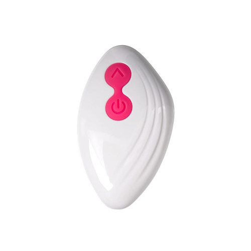 Вибровкладыш в трусики с вакуум-волновой стимуляцией клитора JOS Xiari, силикон, розовый, 9 см