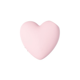 Вакуумно-волновой стимулятор клитора с вибрацией Satisfyer Cutie Heart, силикон, розовый, 7,6 см