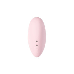 Вакуумно-волновой стимулятор клитора с вибрацией Satisfyer Cutie Heart, силикон, розовый, 7,6 см