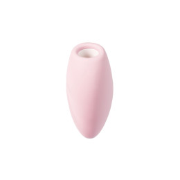 Вакуумно-волновой стимулятор клитора с вибрацией Satisfyer Cutie Heart, силикон, розовый, 7,6 см
