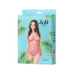 Платье-сетка Joli Sanibel, розовый, L/XL