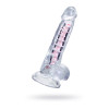 Гибкий фаллоимитатор A-Toys by TOYFA Paret, TPE, прозрачный, 18 см