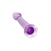 Нереалистичный фаллоимитатор TOYFA Basic Jelly Dildo M, TPE, фиолетовый, 18 см