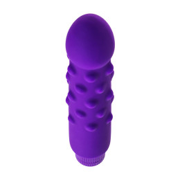 Нереалистичный вибратор A-Toys by TOYFA Dowk, силикон, фиолетовый, 17 см