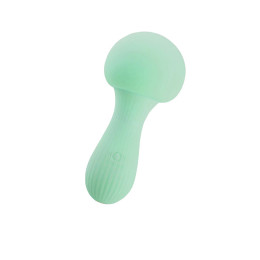 Мини-вибратор OTOUCH MUSHROOM с технологией PDS, силикон, зелёный, 12 см