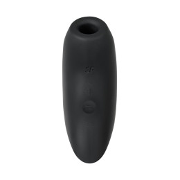 Вакуум-волновой стимулятор клитора Satisfyer Magnetic Deep Pulse, силикон, черный, 11,6 см