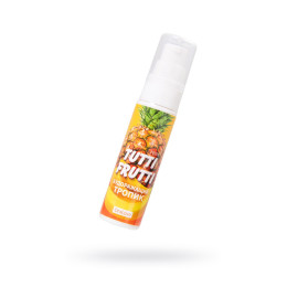 Съедобная гель-смазка TUTTI-FRUTTI для орального секса со вкусом экзотических фруктов 30г