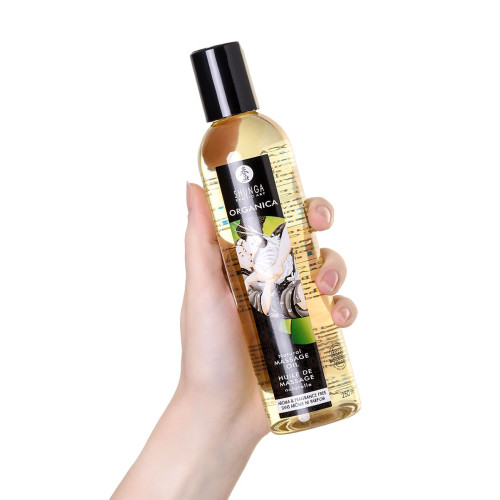 Масло массажное Shunga Organica без аромата «Натуральное» (Natural. Aroma & Fragrance Free), 240 мл