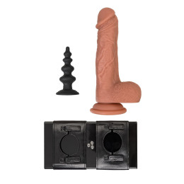 Сменная насадка для секс машин Diva, металл, черный, 20 см