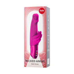 Вибратор Fun Factory Wicked Angel, силикон, пурпурный, 20 см