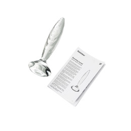 Фаллоимитатор Satisfyer Sparkling, стекло, прозрачный, 21 см