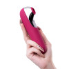Вакуум-волновой стимулятор клитора Satisfyer Dual Love Connect App, силикон, красный, 16 см.