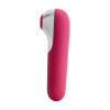 Вакуум-волновой стимулятор клитора Satisfyer Dual Love Connect App, силикон, красный, 16 см.