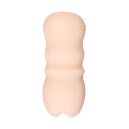 Мастурбатор нереалистичный MensMax FEEL EVE, TPE, бежевый, 14,2 см