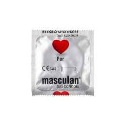 Презервативы Masculan, Pur № 3 утонченные, 18,5 см, 5.3 см, 3 шт.
