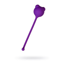 Вагинальный шарик A-Toys by TOYFA Tigo, силикон, фиолетовый, 12,4 см, Ø 2,7 см