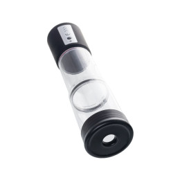 Автоматическая помпа для пениса Sexus Men Expert Andreas, ABS-пластик, черная, 28 см