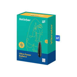 Мини-вибратор для путешествий Satisfyer Ultra Power Bullet 5, силикон, черный