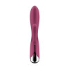 Вибратор-кролик с ротацией Satisfyer Spinning Rabbit 1, силикон, бордовый, 20,5 см