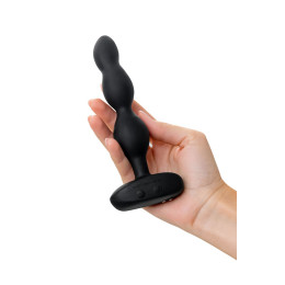 Анальный стимулятор LOVENSE Ridge, силикон, черный, 17,2 см