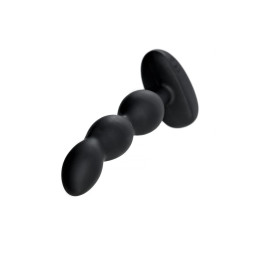 Анальный стимулятор LOVENSE Ridge, силикон, черный, 17,2 см