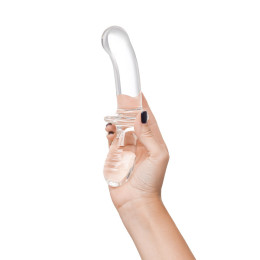 Двусторонний фаллоимитатор Satisfyer Double Crystal, стекло, прозрачный, 19,5 см