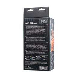 Реалистичный фаллоимитатор RealStick Elite Nathan, TPR, телесный, 18,5 см