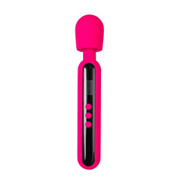 Интимный массажер eroTEQ by TOYFA Mashr, силикон, розовый, 23,5 см