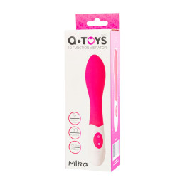 Нереалистичный вибратор A-Toys by TOYFA Mika, силикон, розовый, 19,8 см