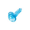 Реалистичный фаллоимитатор A-Toys by TOYFA Indy, TPE, голубой, 15,8 см