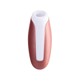 Вакуум-волновой бесконтактный стимулятор клитора Satisfyer Love Breeze, силикон, розовый, 9,5 см.