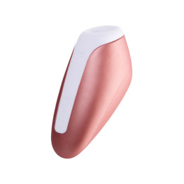 Вакуум-волновой бесконтактный стимулятор клитора Satisfyer Love Breeze, силикон, розовый, 9,5 см.