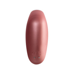 Вакуум-волновой бесконтактный стимулятор клитора Satisfyer Love Breeze, силикон, розовый, 9,5 см.