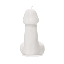 Свеча Pecado BDSM «Пенис средний», белая, 47 гр.