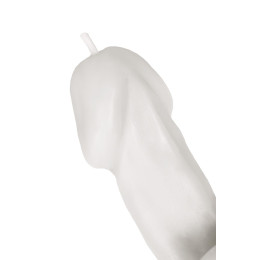 Свеча Pecado BDSM «Пенис средний», белая, 47 гр.