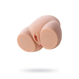 Мастурбатор реалистичный KOKOS Cherry с вибрацией и ротацией, TPR, телесный, 22 см