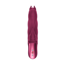 Вибратор Fun Factory DARLING DEVIL, силикон, бордовый, 20,5 см