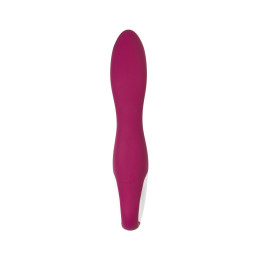Вибратор с клиторальным стимулятором и подогревом Satisfyer Heated Affair ConnectApp,бордовый,20,6см