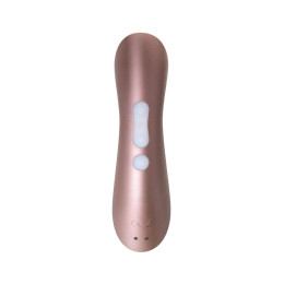 Вакуум-волновой стимулятор клитора Satisfyer Pro 2+, силикон, розовое золото, 15 см