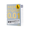 Презервативы Sagami, original 0.01, полиуретан, LARGE, 2 шт.