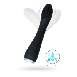 Вибратор PPP SHIO-PRO, силикон, черный, 21 см