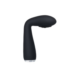 Вибратор PPP SHIO-PRO, силикон, черный, 21 см