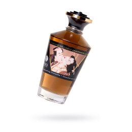 Масло массажное для тела Shunga «Пьянящий шоколад» (Intoxicating Chocolate), разогревающее, 100 мл