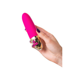 **АУТЛЕТ** Вибратор Mystim Sleak Freak силикон, фуксия, 14,5 см